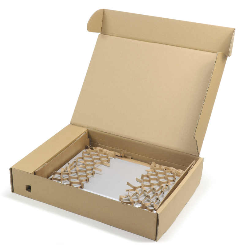 Hexpand Laptop - Spannverpackungen aus Wellpappe