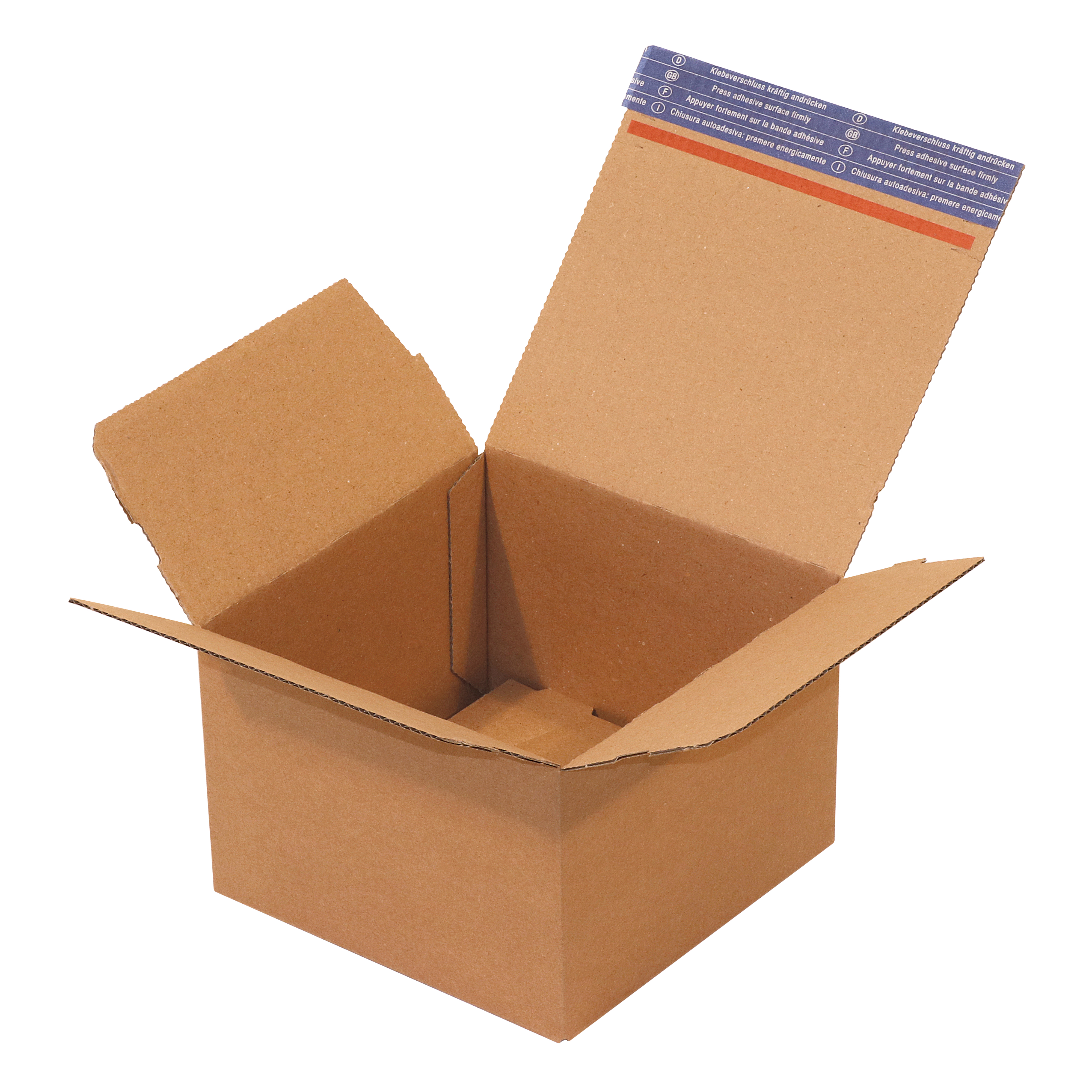 Automatikkarton Qwikbox® 185 mm x 185 mm x 125 mm (L x B x H)