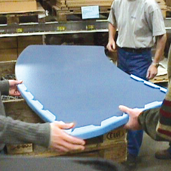 Tulip U-Profil 16 mm x 7 mm x 3 mm x 29 mm x 150 mm (A x B x C x D x E)