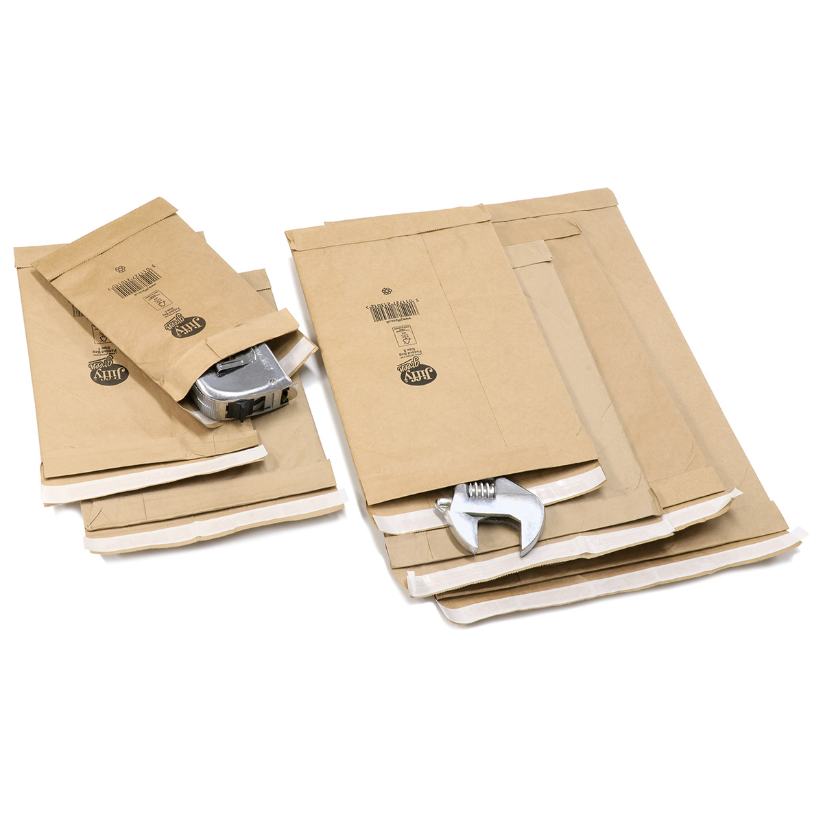 Gepolsterte Versandtaschen Jiffy® 195 mm x 343 mm (B x L)