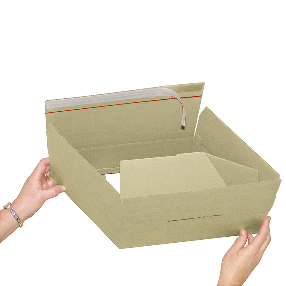 Automatikkarton Qwikbox® Green 215 mm x 180 mm x 135 mm (L x B x H)