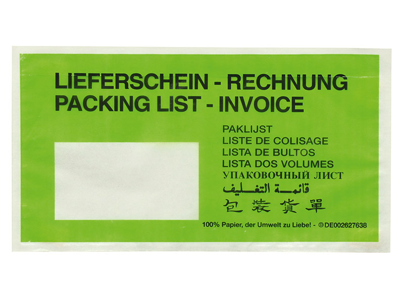Dokumententaschen aus Papier