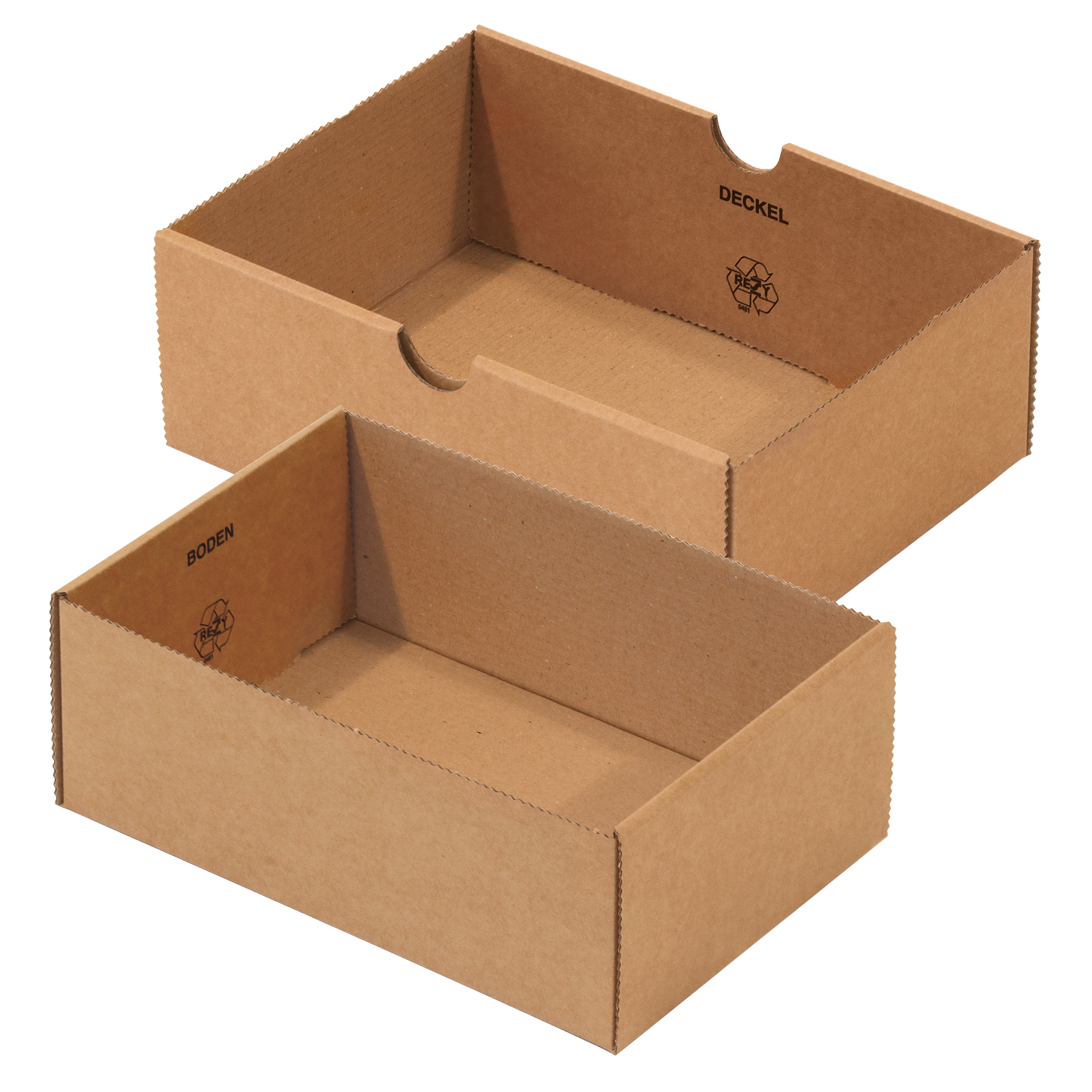 Stülpdeckelkarton 215 mm x 153 mm x 80 mm (L x B x H)