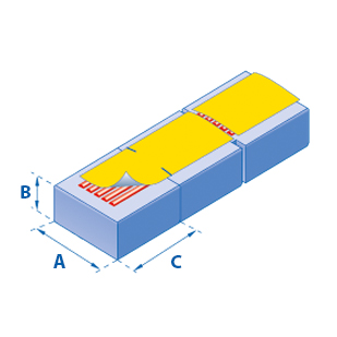 NOMAPACK Vierkant-Pads 