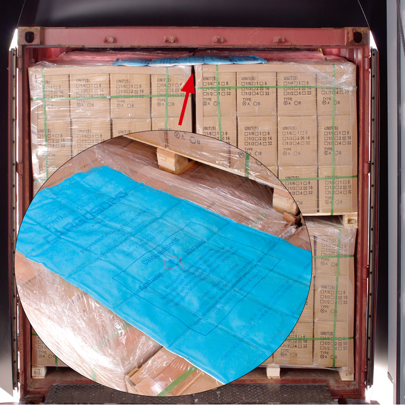 Trockenmittel für den Container 130 mm x 1000 mm x 15 mm (B x L x S)