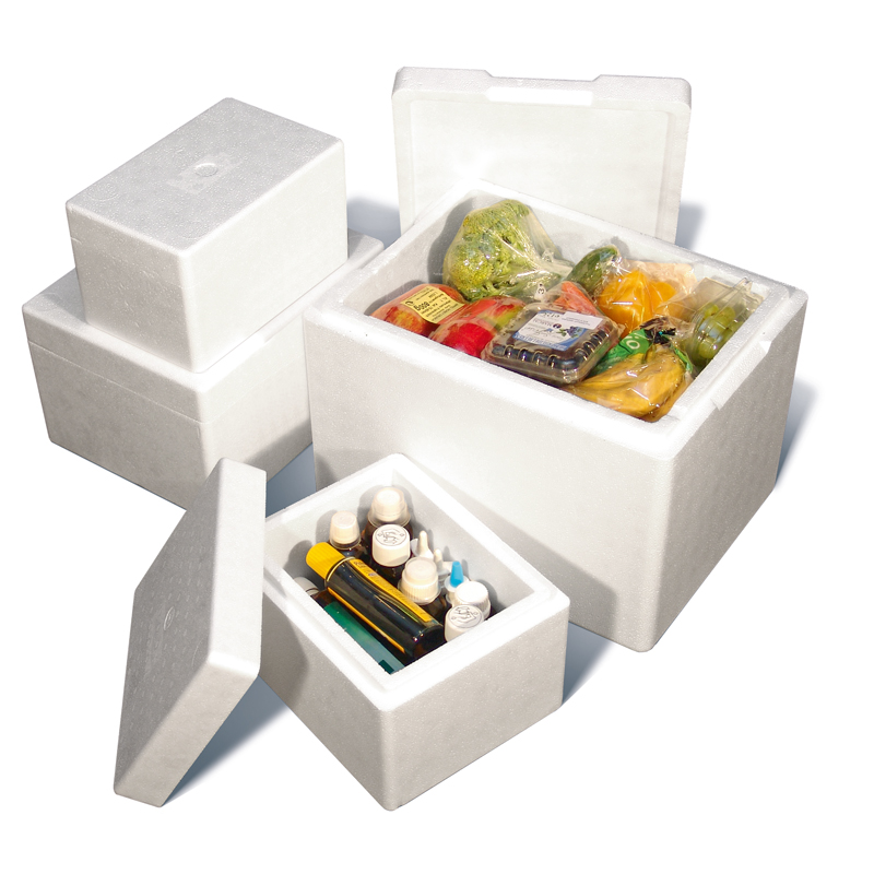 Thermoboxen Styropor 570 mm x 360 mm x 310 mm (L x B x H)