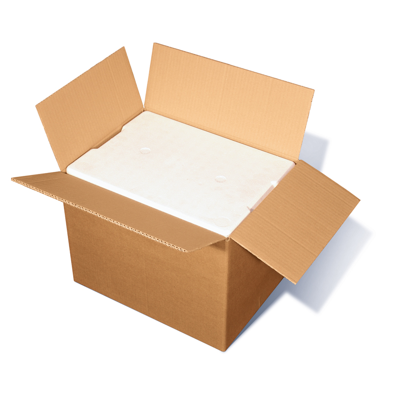 Thermoboxen Styropor 340 mm x 240 mm x 240 mm (L x B x H)