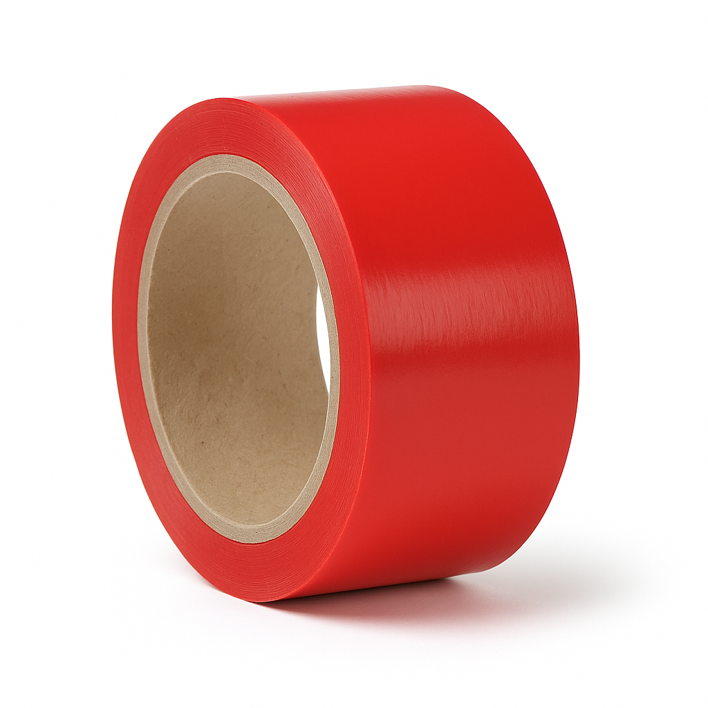 PVC-Klebeband, rot 50 mm x 66 m (B x L)