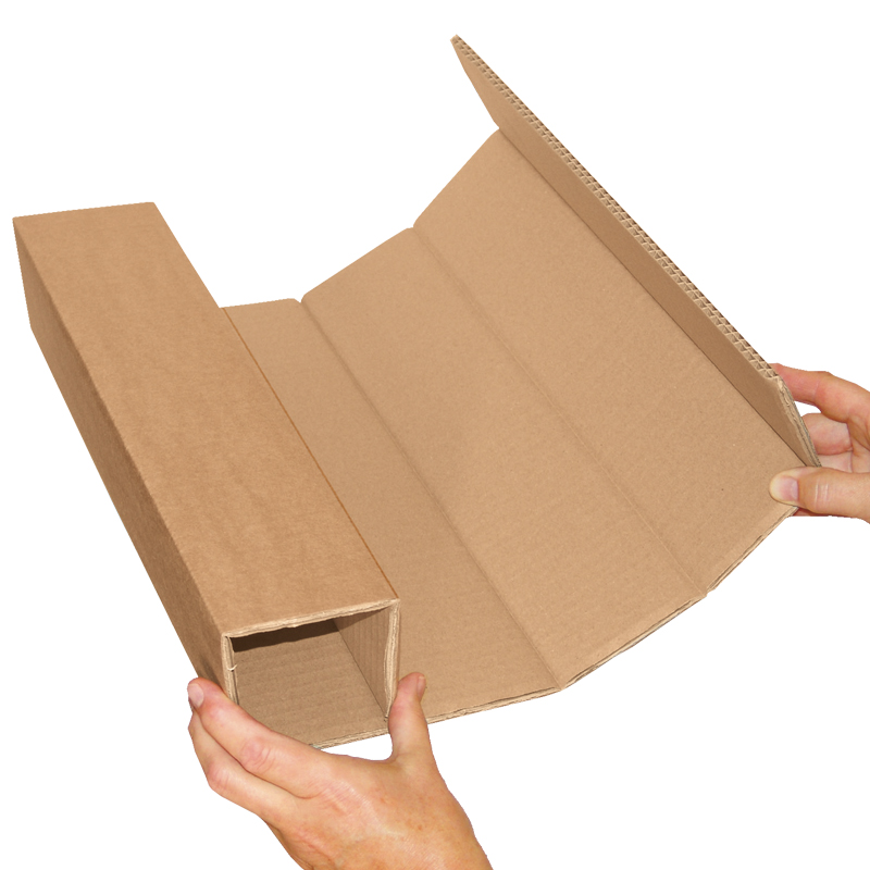 PTZ-Flaschenversandkarton 180 mm x 180 mm x 395 mm (L x B x H)
