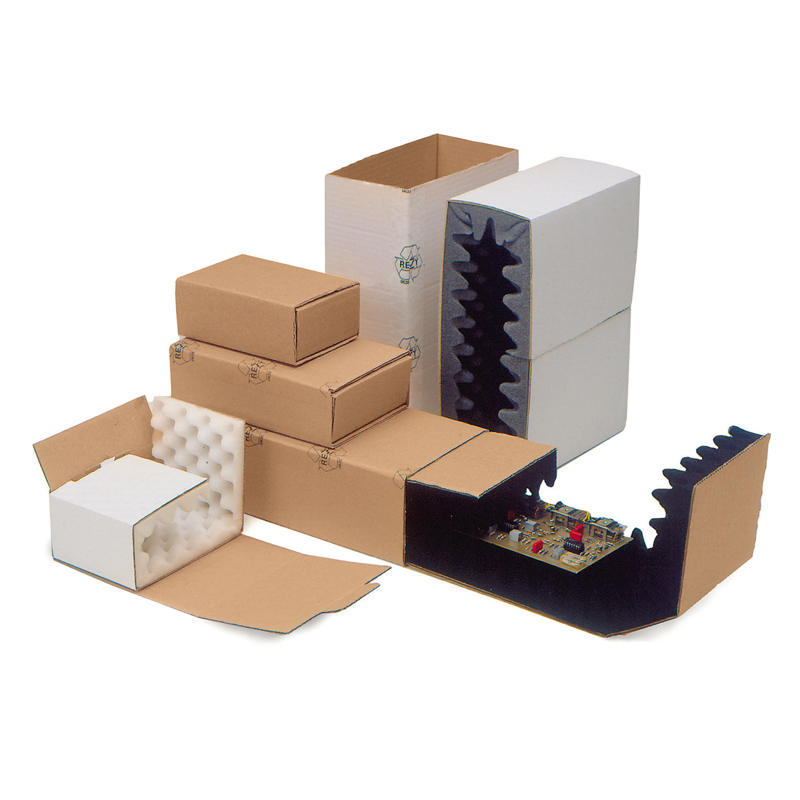 Schaumpolster-Verpackung 140 mm x 100 mm x 50 mm (L x B x H)