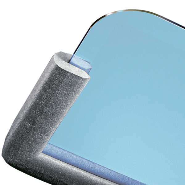 U-Profil 20 mm x 11 mm x 0-3 mm x 32 mm (A x B x C x D)