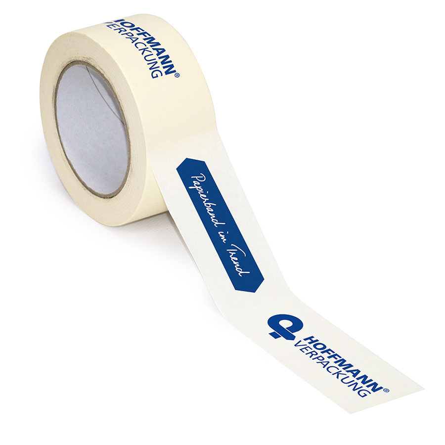 Kraftpapier-Klebeband, mit 2-farb. Druck 50 mm x 50 Meter (B x L)