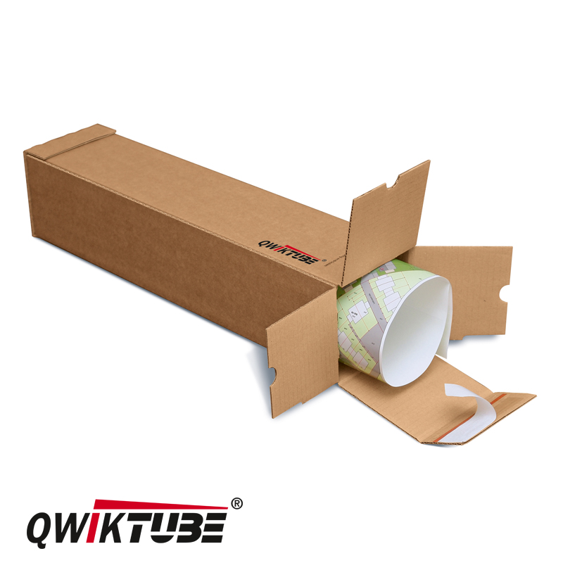 Qwiktube - Versandhülse 1100 mm x 105 mm x 105 mm (L x B x H)