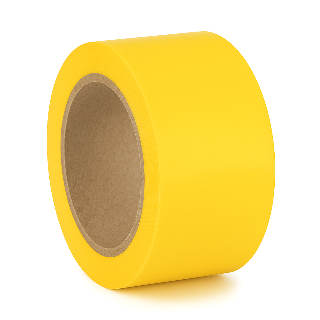 PVC-Klebeband, gelb 50 mm x 66 m (B x L)