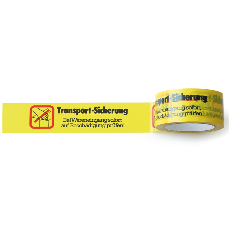 PP-Klebeband "Transport-Sicherung" 50 mm x 66 Meter (B x L)