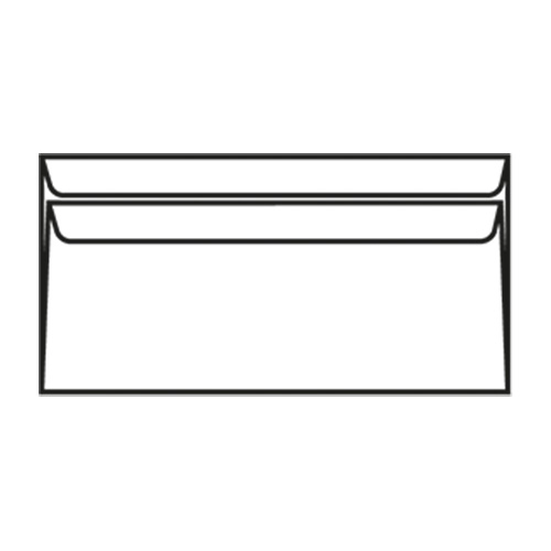 DIN-Lang Briefumschlag 110 mm x 220 mm (B x L)
