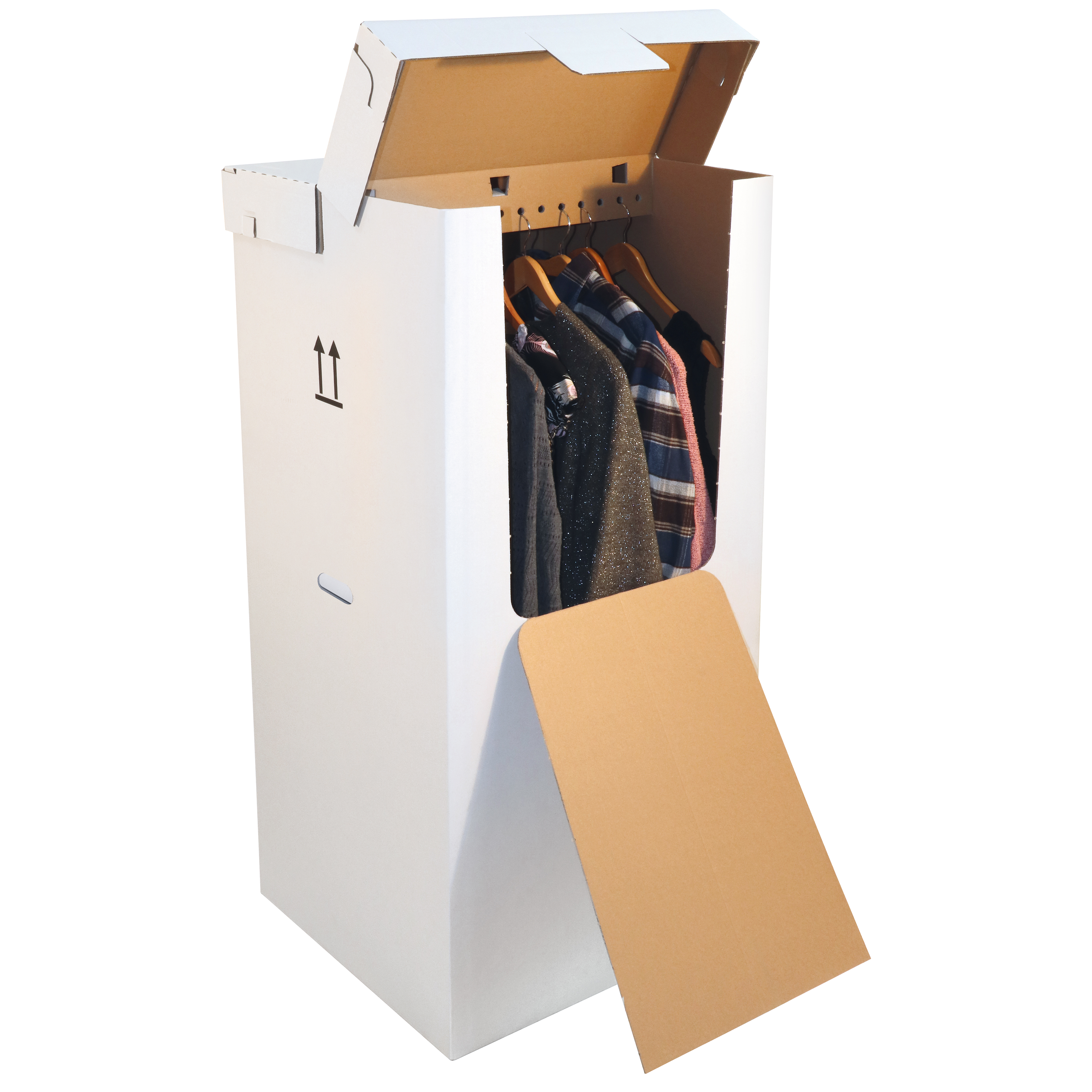 Kleiderbox 560 mm x 520 mm x 1235 mm (L x B x H)