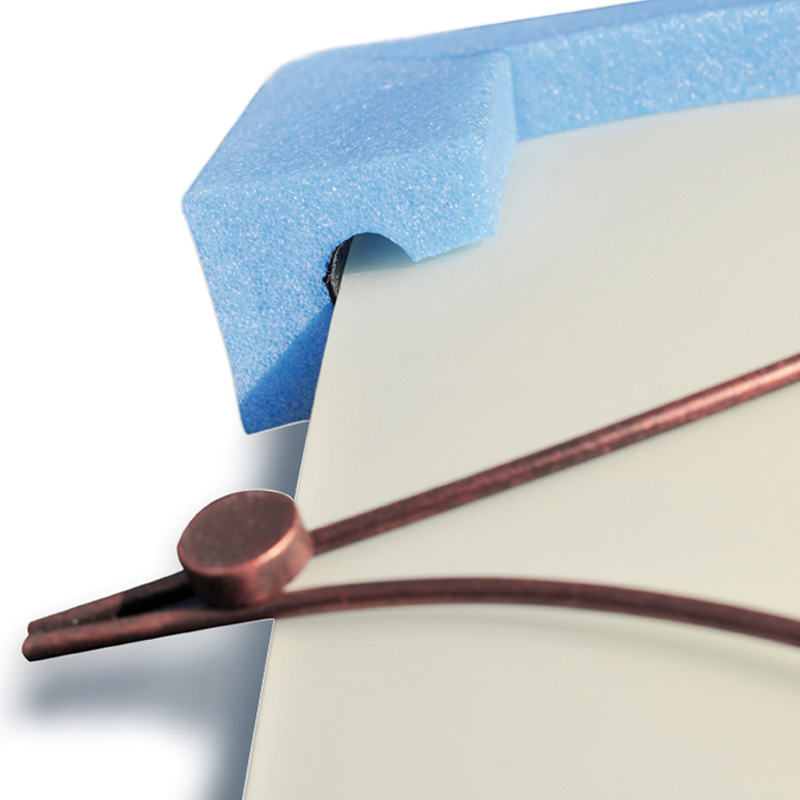 U-Profil 33 mm x 15 mm x 6 mm x 40 mm (A x B x C x D)