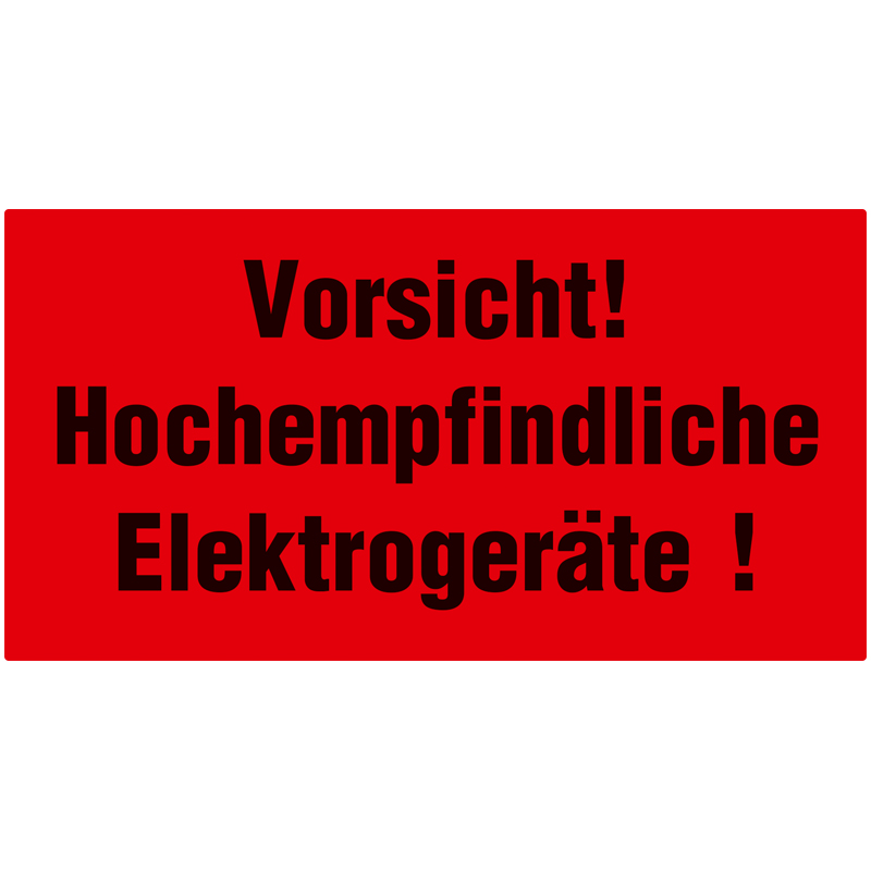 Warnetikett 