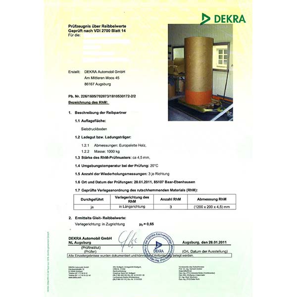 Einweg-Antirutsch-Zuschnitt 1000 mm x 150 mm (L x B)