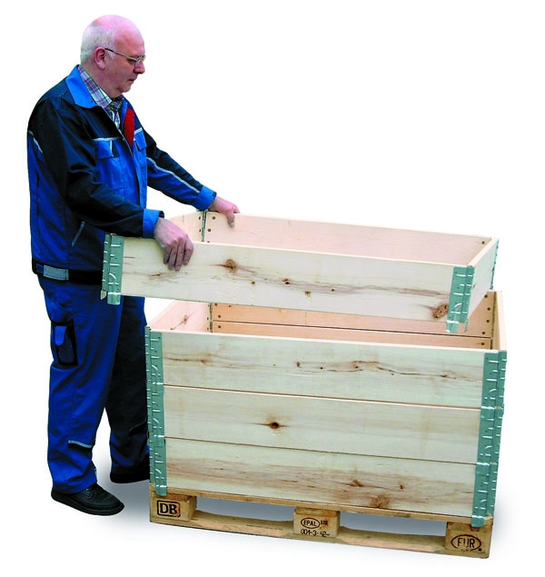 Holzaufsatzrahmen 1200 mm x 800 mm x 200 mm (L x B x H)