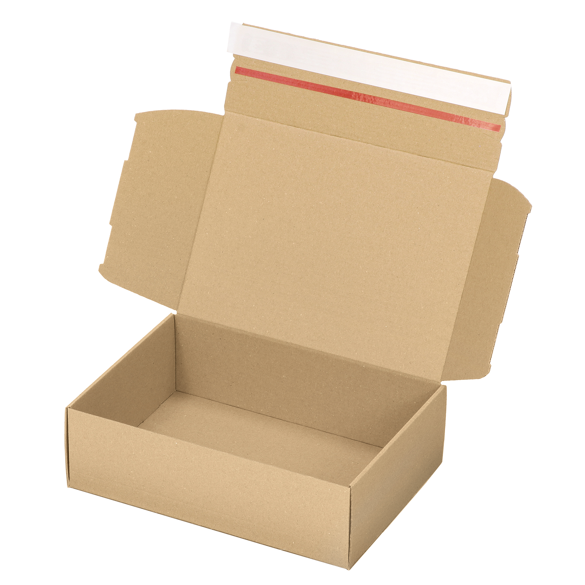 Versandbox B5 245 mm x 175 mm x 75 mm (L x B x H)