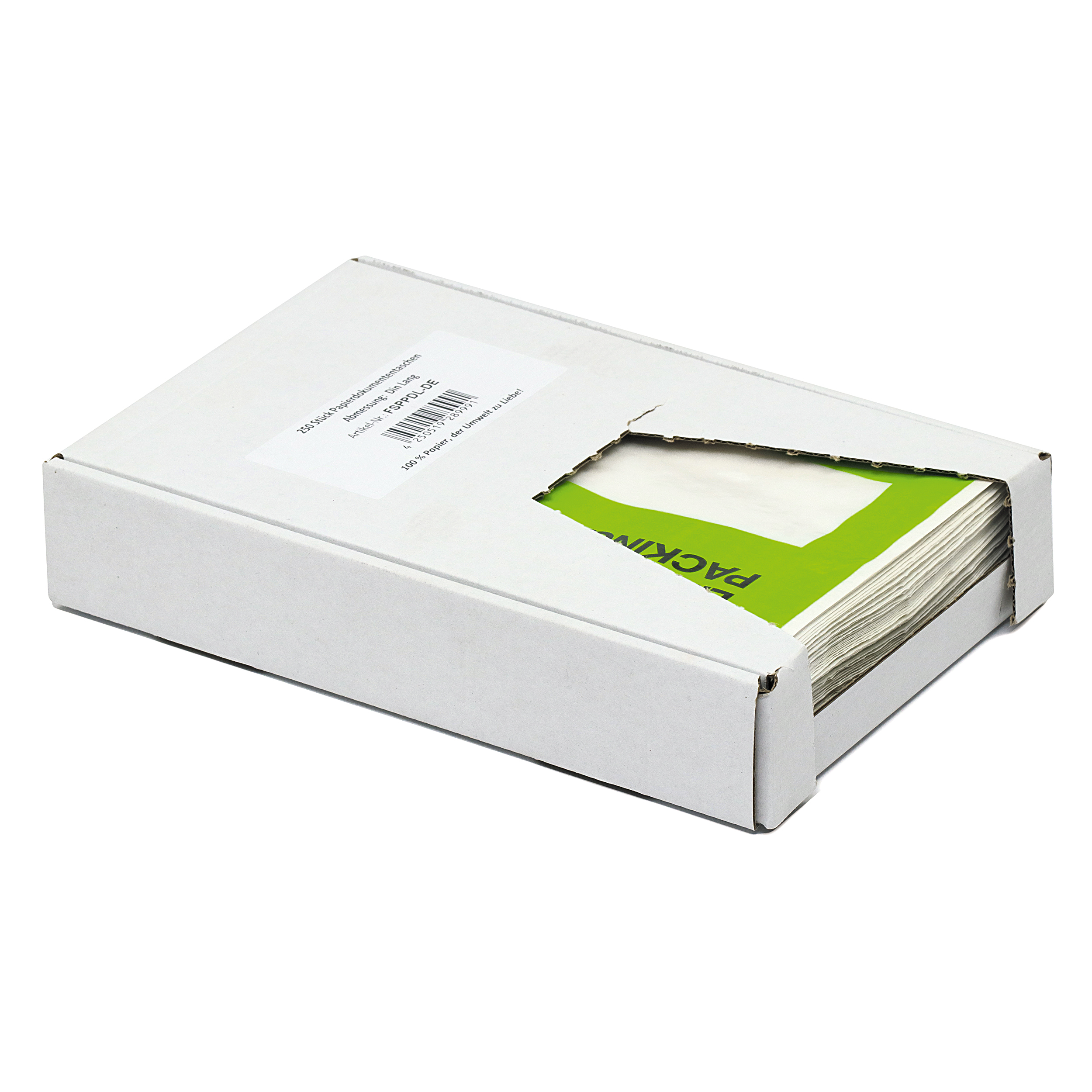 Papier-Dokumententasche Box News21 228 mm x 120 mm (L x B)