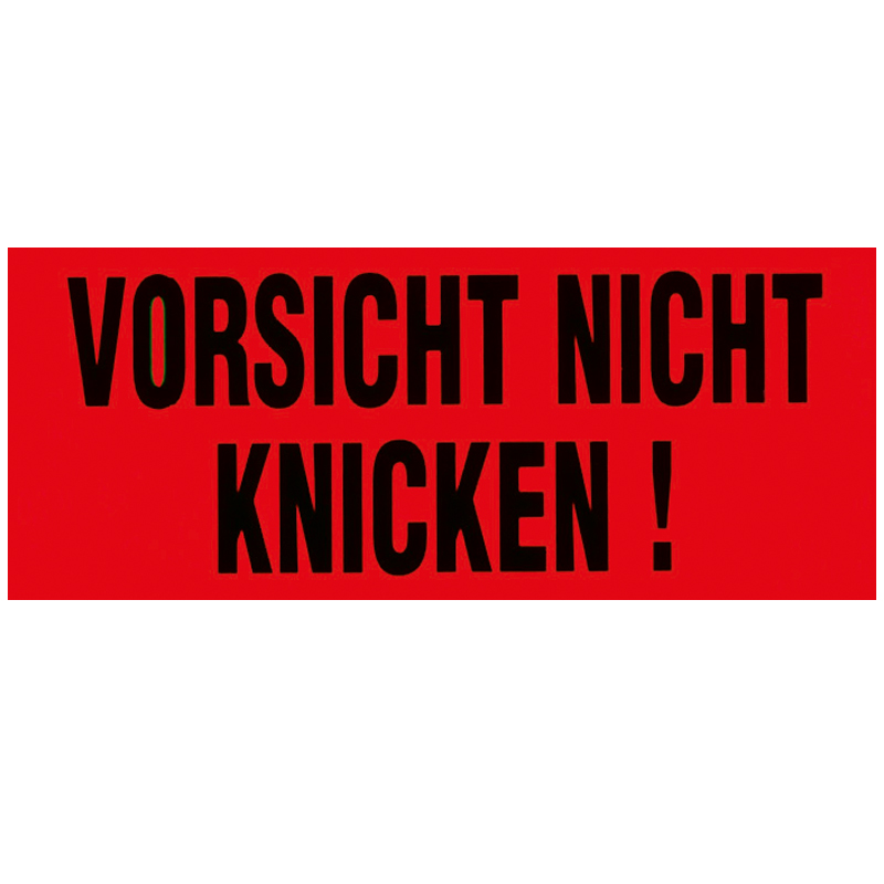 Warnetikett 