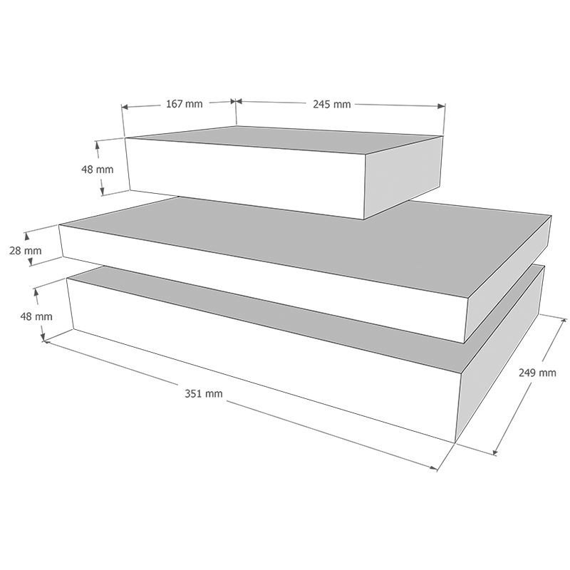 Warensendung Slimpost 346 mm x 246 mm x 25 mm (L x B x H)