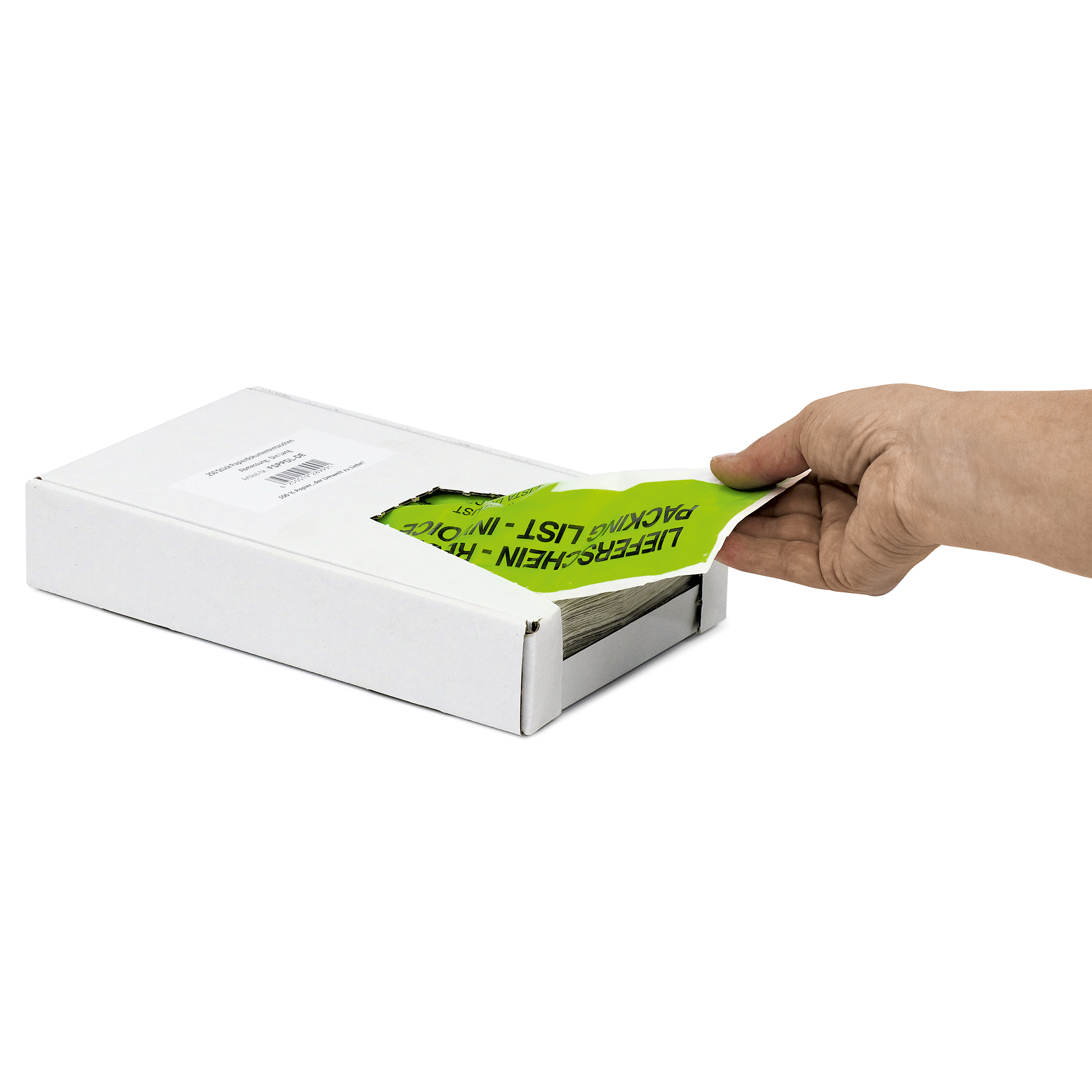 Papier-Dokumententasche Box News21 228 mm x 120 mm (L x B)