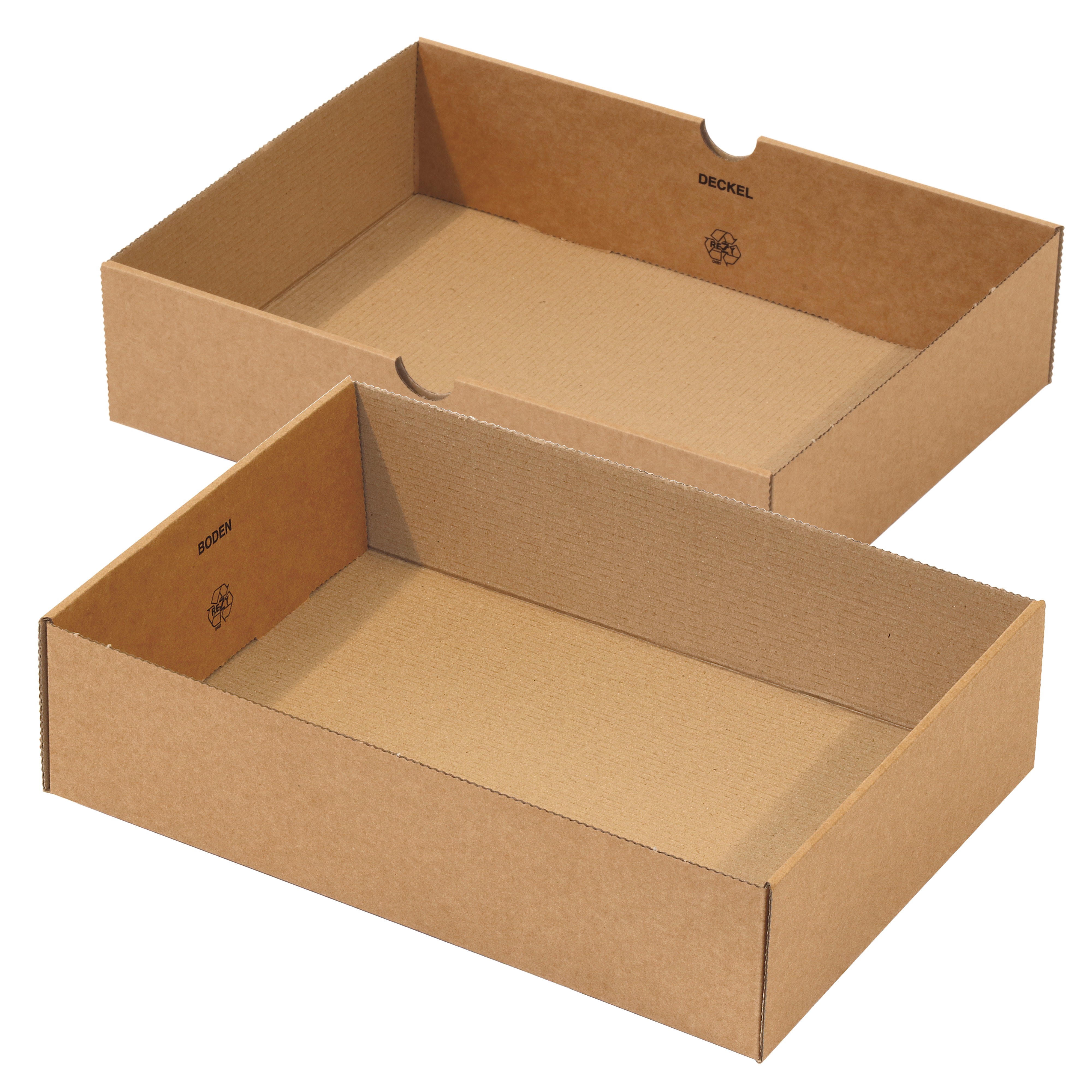 Stülpdeckelkarton 320 mm x 230 mm x 80 mm (L x B x H)