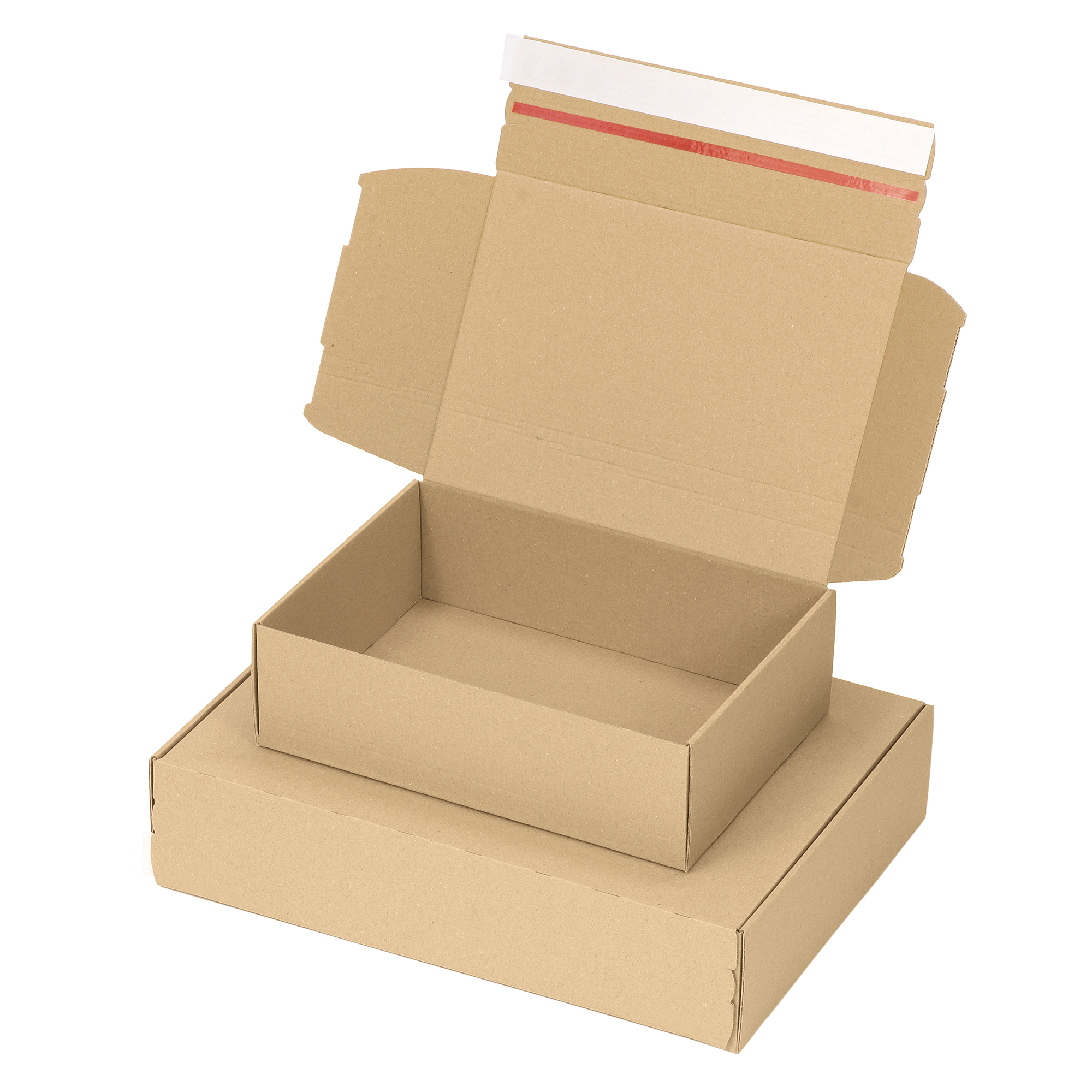 Versandbox B5 245 mm x 175 mm x 75 mm (L x B x H)