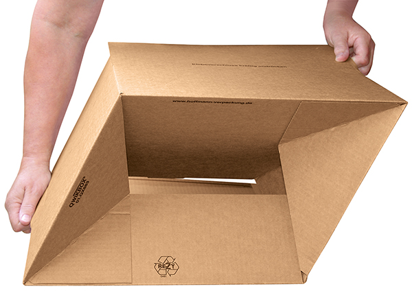 Automatikkarton Qwikbox® 420 mm x 345 mm x 160 mm (L x B x H)