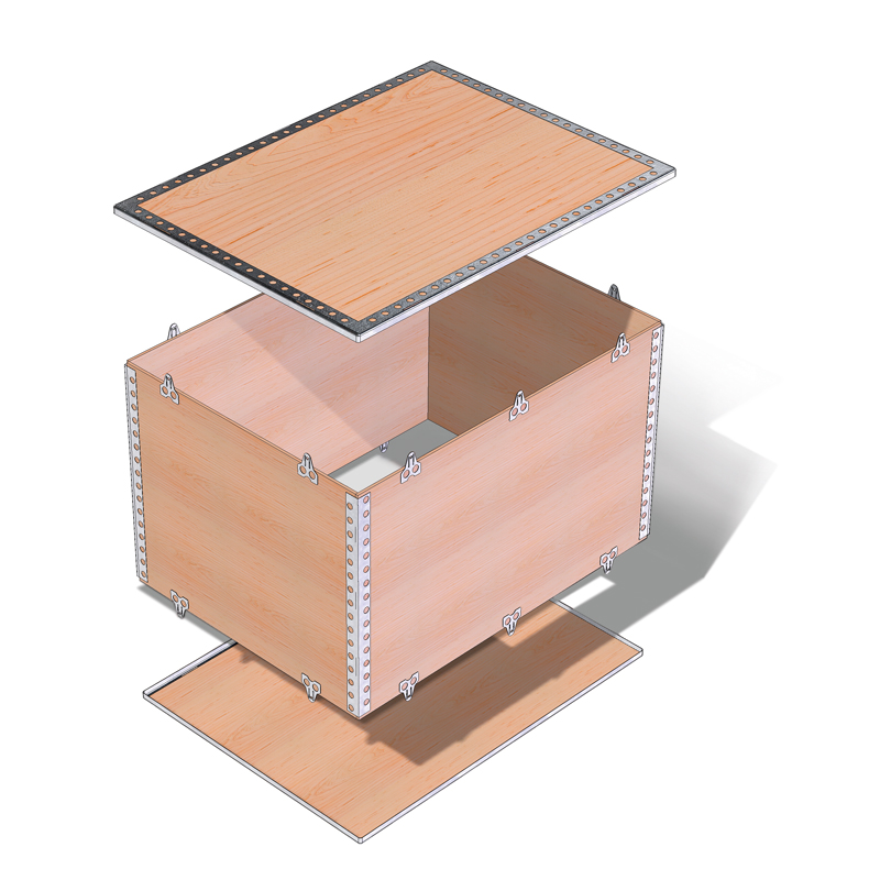 Export-Faltkisten 1180 mm x 780 mm x 1000 mm (L x B x H)