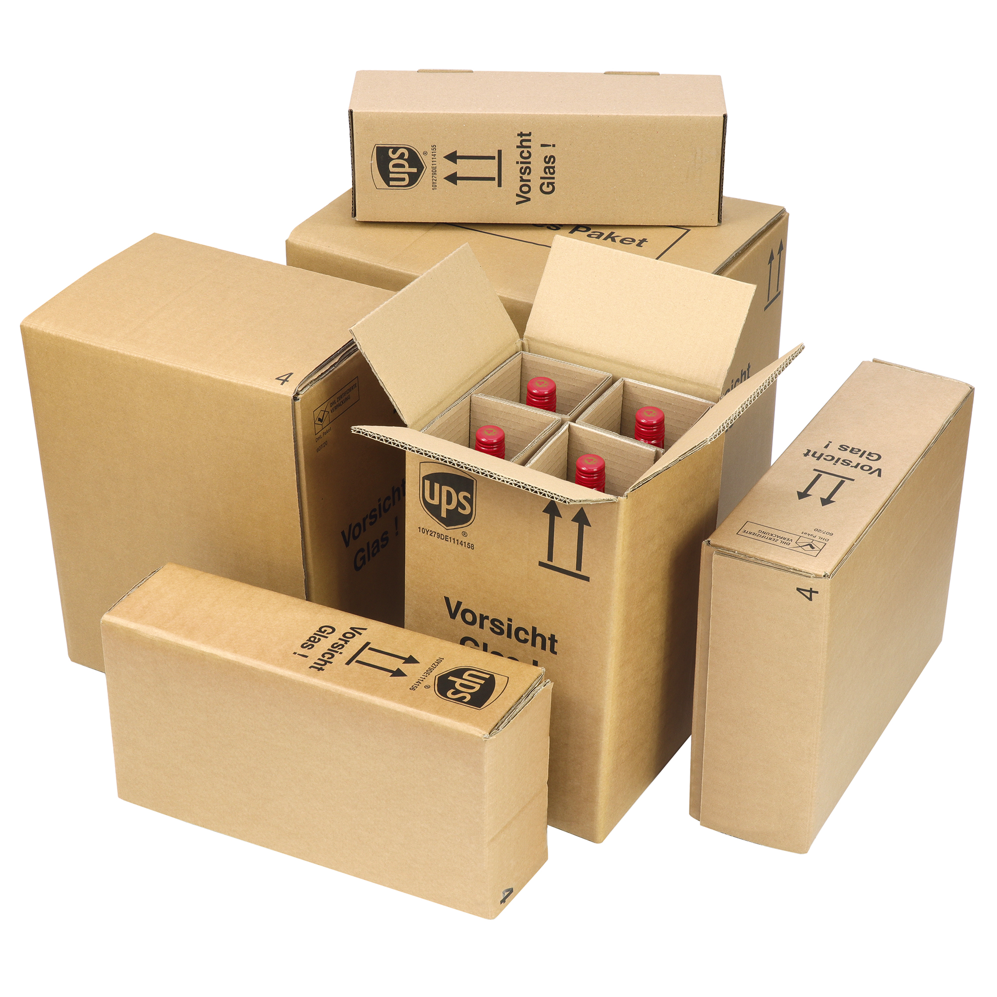 Wine Cargo Flaschenversandkarton 