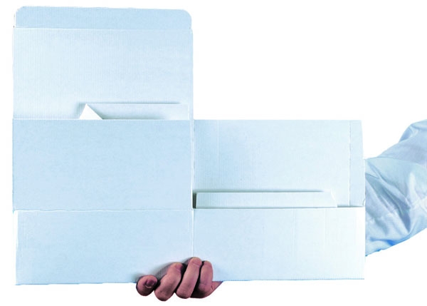 Fixbox Feinwellpapp-Schachtel 150 mm x 130 mm x 110 mm (L x B x H)