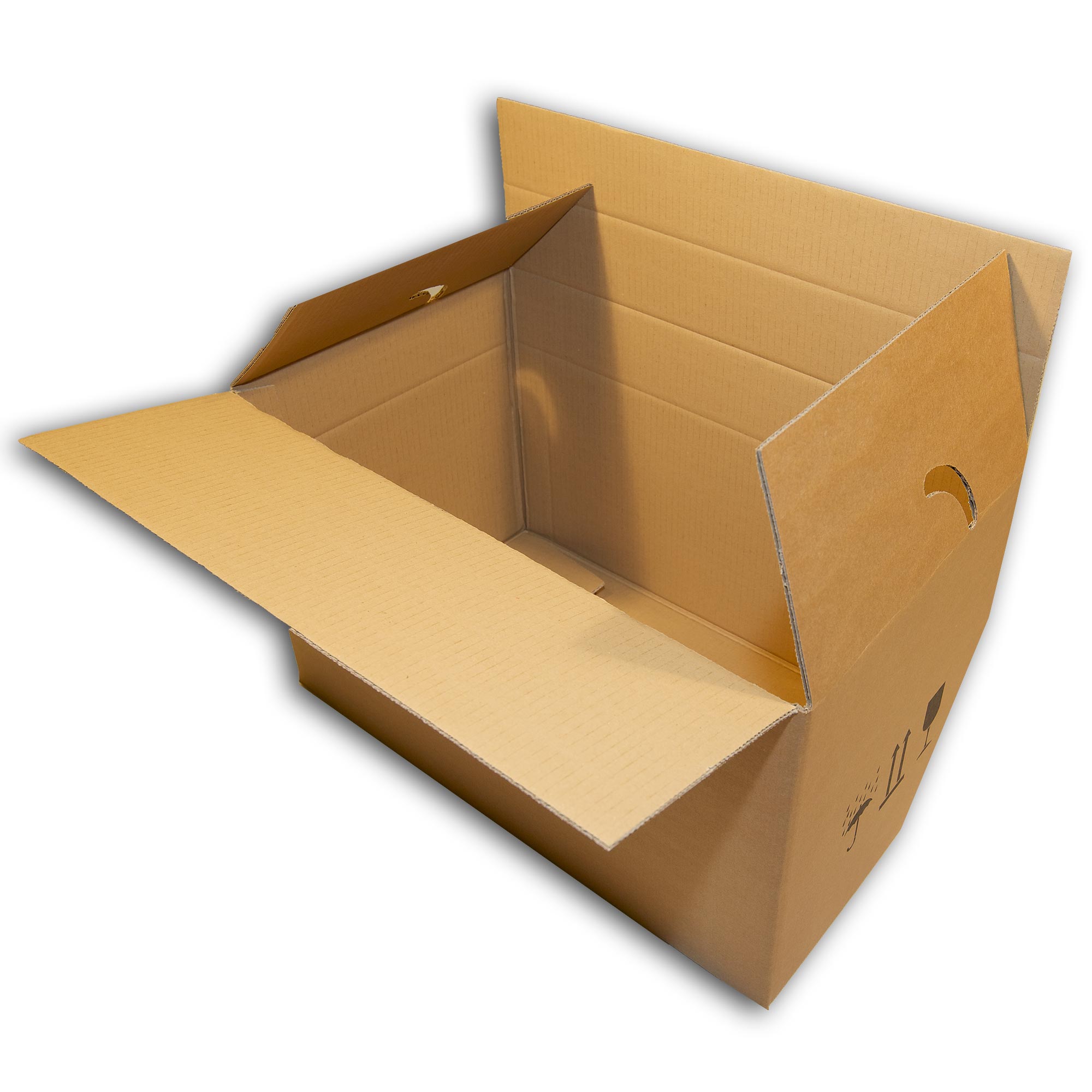 Faltkarton 574 mm x 379 mm x 430 mm (L x B x H)