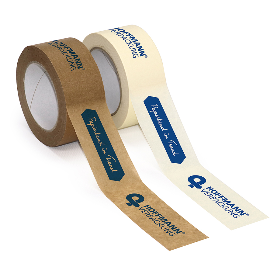Kraftpapier-Klebeband, mit 2-farb. Druck 50 mm x 50 Meter (B x L)
